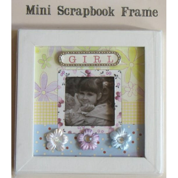 Nantucket Home Girl Mini Scrapbook Frame 1-1/2 X 1-1/2 